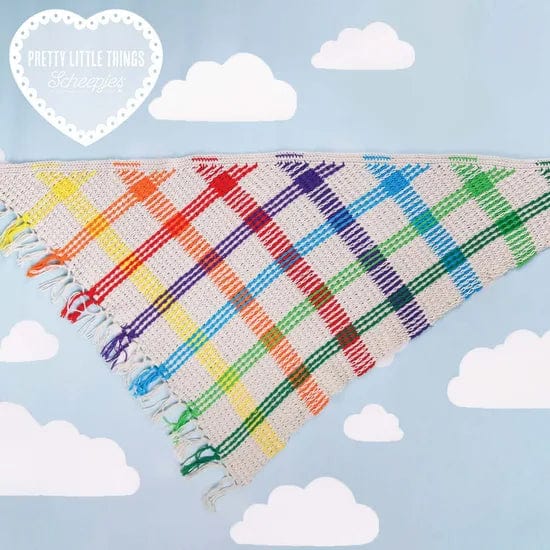 Scheepjes Haakpakketten Haakpakket: Rainbow Tartan Wrap