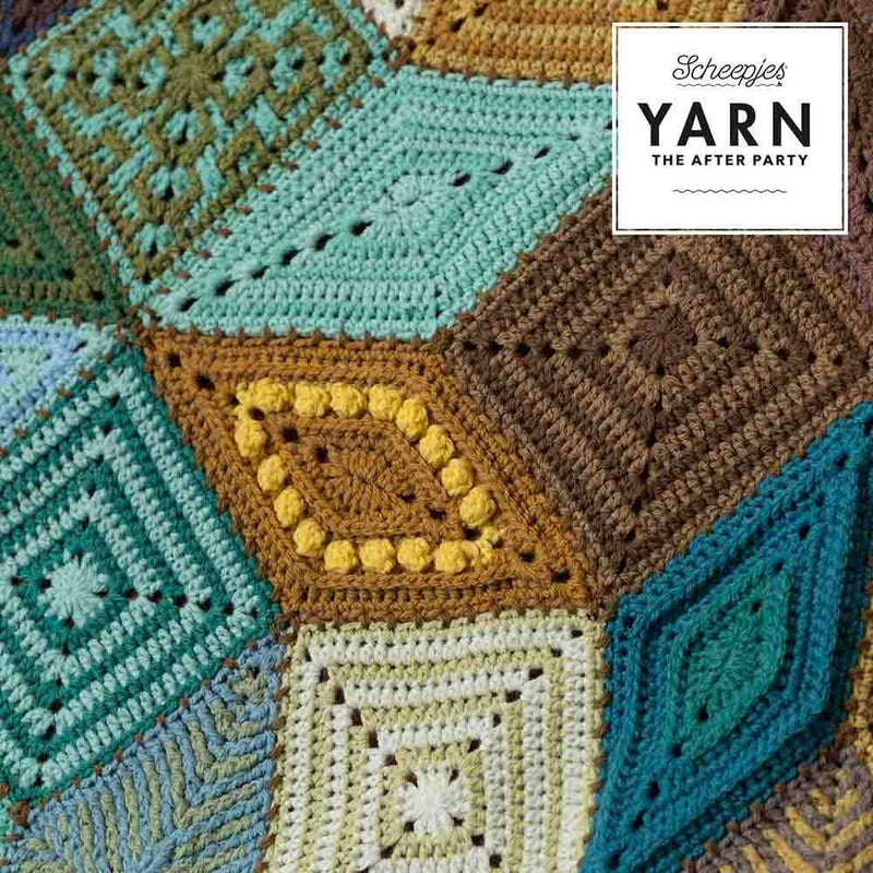 Scheepjes Patroonboeken YARN The After Party NO 204 - Scrumptious Tiles Blanket