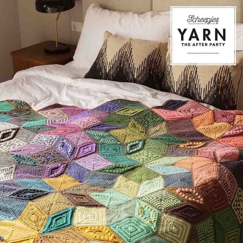 Scheepjes Patroonboeken YARN The After Party NO 204 - Scrumptious Tiles Blanket