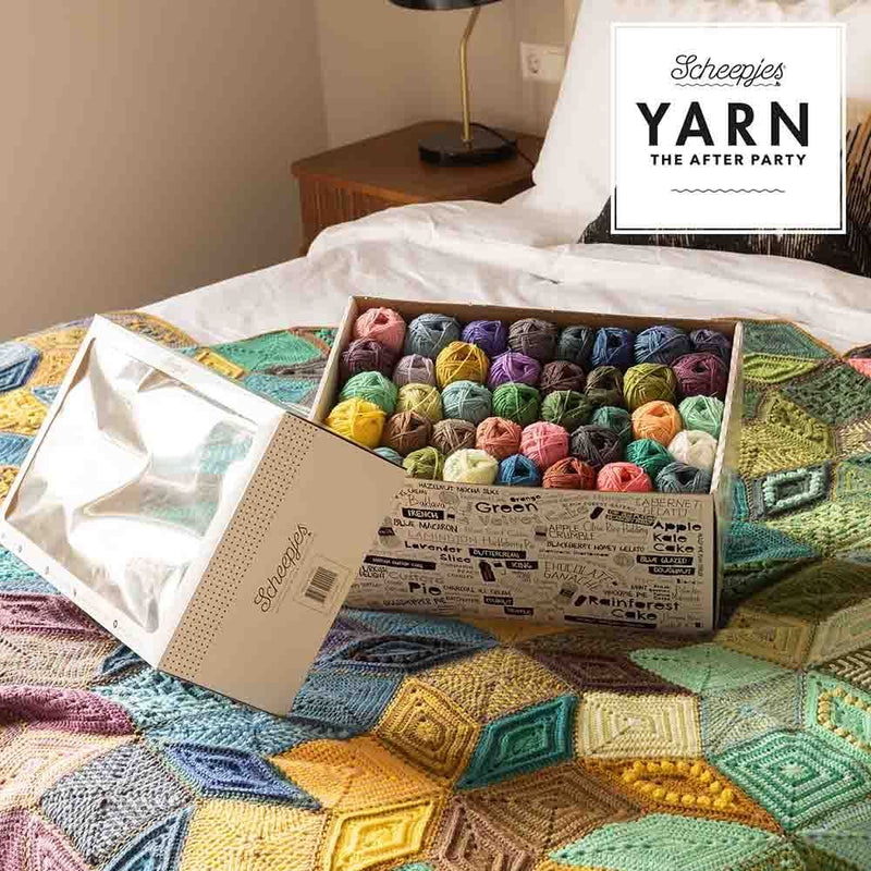 Scheepjes Patroonboeken YARN The After Party NO 204 - Scrumptious Tiles Blanket