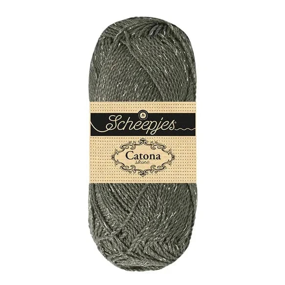 Scheepjes Wol & Garens 105-G Bridal White - Gold Scheepjes Catona Shine