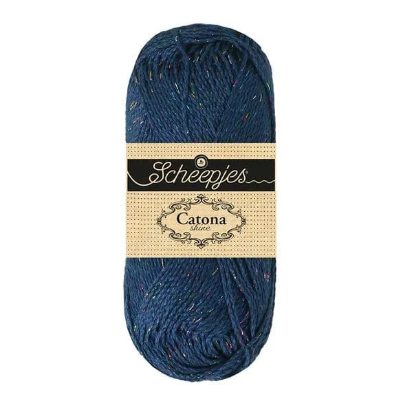 Scheepjes Wol & Garens 105-G Bridal White - Gold Scheepjes Catona Shine