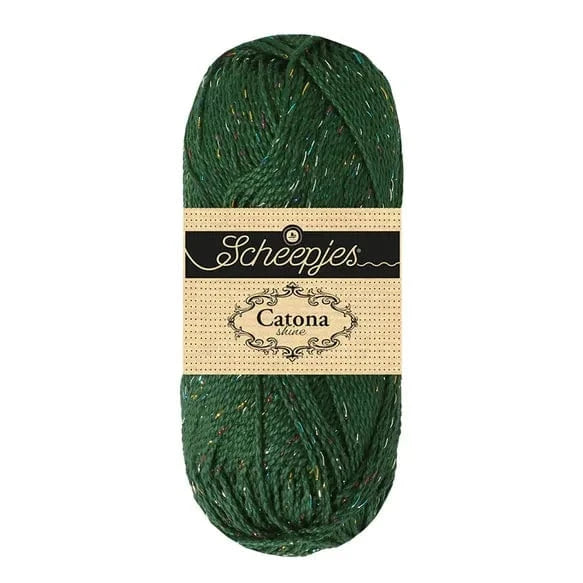 Scheepjes Wol & Garens 105-G Bridal White - Gold Scheepjes Catona Shine