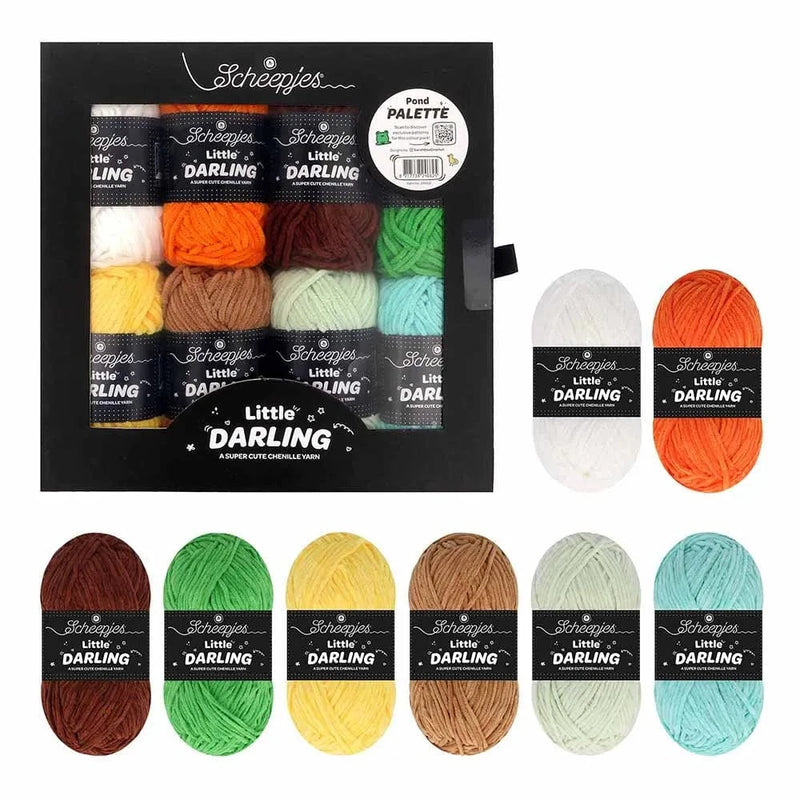 Scheepjes Wol & Garens Aqua Crew Scheepjes Little Darling Colour Pack