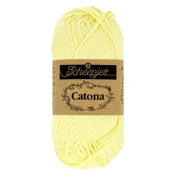 Scheepjes Wol & Garens Scheepjes Catona 100 Lemon Chiffon (25 gram)