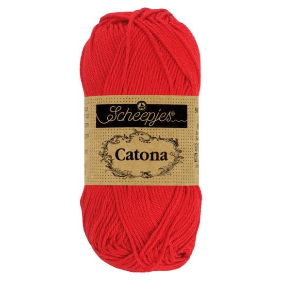 Scheepjes Wol & Garens Scheepjes Catona 115 Hot Red (10 gram)