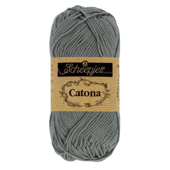 Scheepjes Wol & Garens Scheepjes Catona 242 Metal Grey (10 gram)
