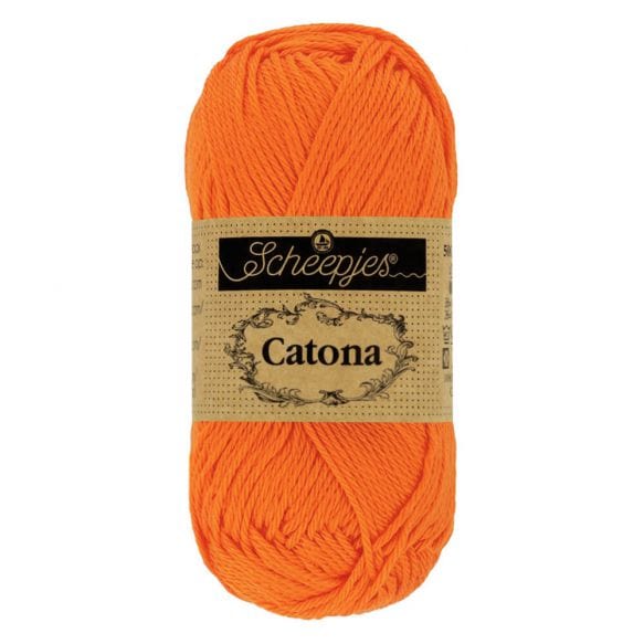 Scheepjes Wol & Garens Scheepjes Catona 281 Tangerine (10 gram)