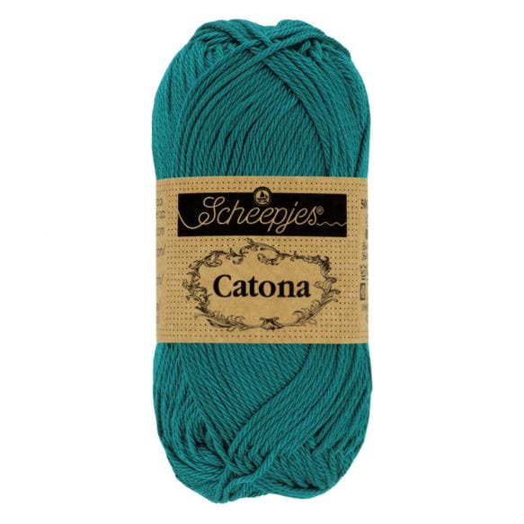 Scheepjes Wol & Garens Scheepjes Catona 401 Dark Teal