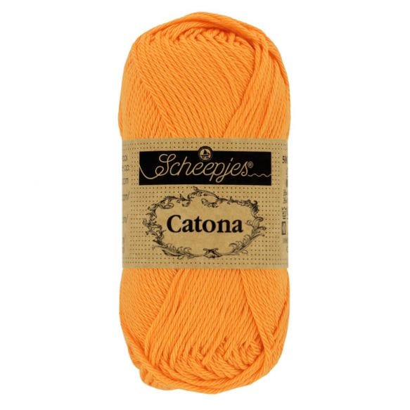 Scheepjes Wol & Garens Scheepjes Catona 411 Sweet Orange (10 gram)