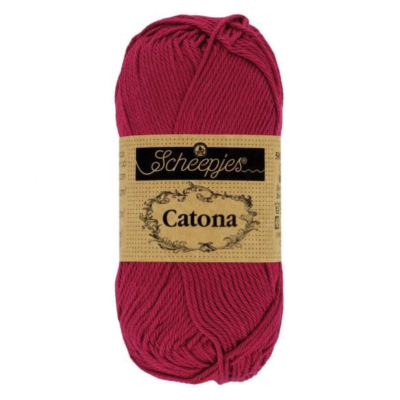 Scheepjes Wol & Garens Scheepjes Catona 517 Ruby