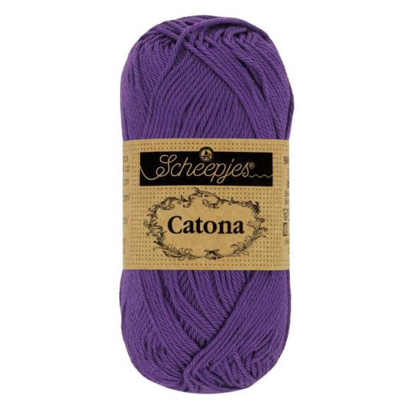 Scheepjes Wol & Garens Scheepjes Catona 521 Deep Violet (10 gram)