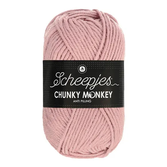 Scheepjes Wol & Garens Scheepjes Chunky Monkey 1080 Pearl Pink