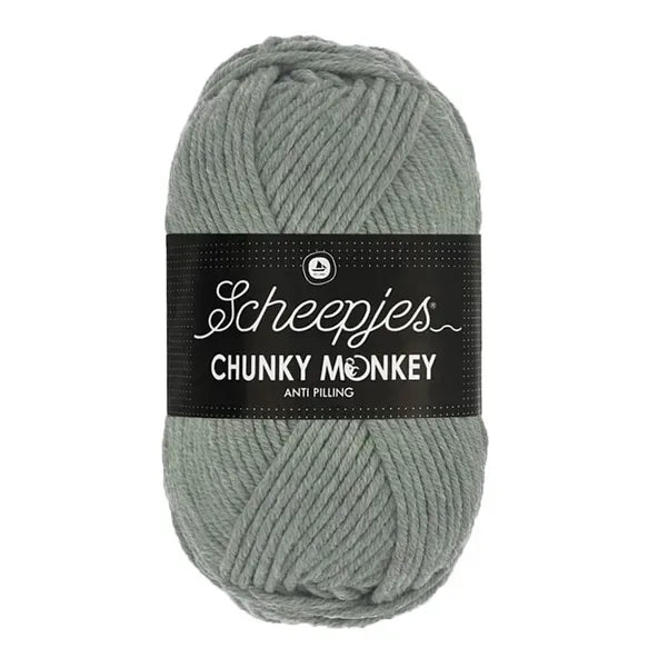 Scheepjes Wol & Garens Scheepjes Chunky Monkey 1099 Mid Grey