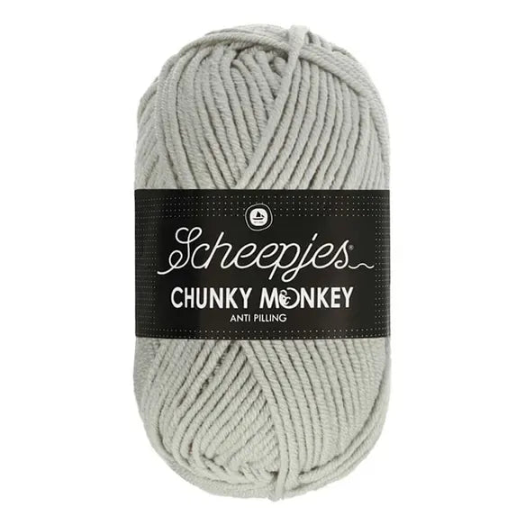 Scheepjes Wol & Garens Scheepjes Chunky Monkey 1203 Pale Grey