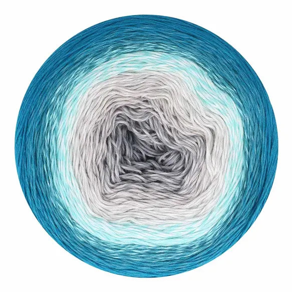 Scheepjes Wol & Garens Scheepjes Cotton Whirl 706 Blueberry Frost