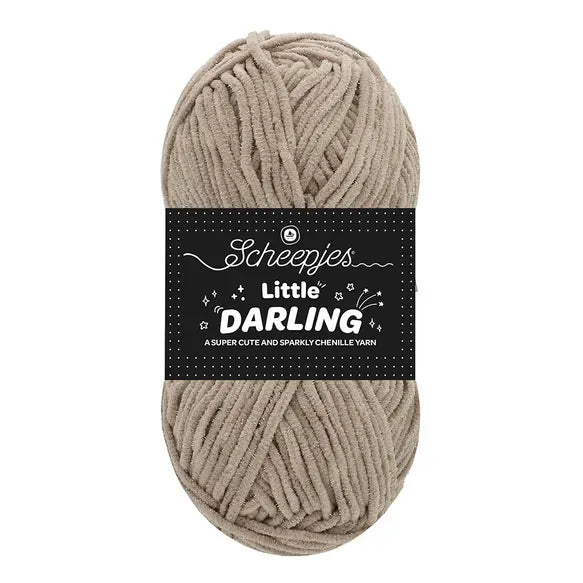 Scheepjes Wol & Garens Scheepjes Little Darling Sparkle 409S Koala Sparkle
