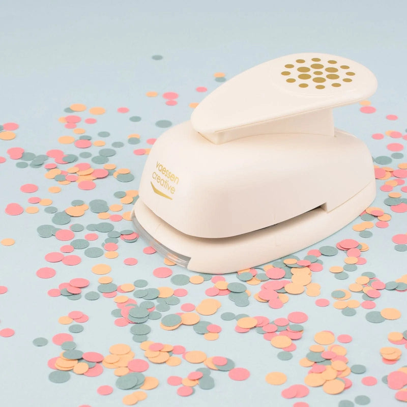 Vaessen Creative Figuurponsen Vaessen Creative - Figuurpons Confetti Ø5cm