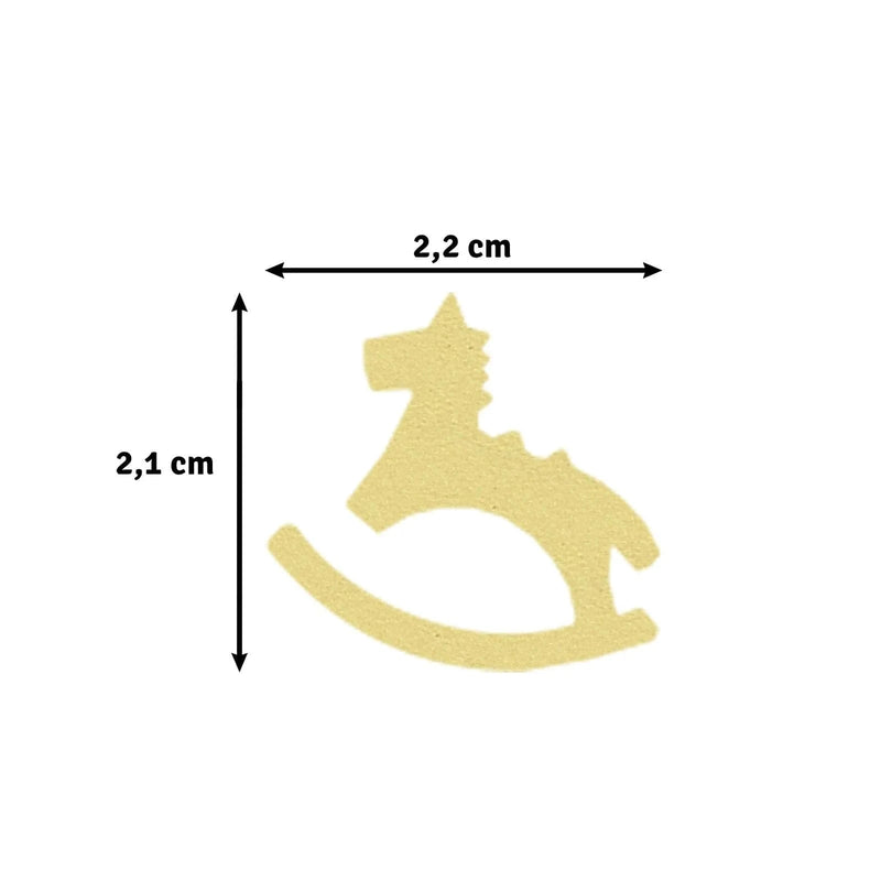 Vaessen Creative Figuurponsen Vaessen Creative - Figuurpons Hobbelpaard Medium