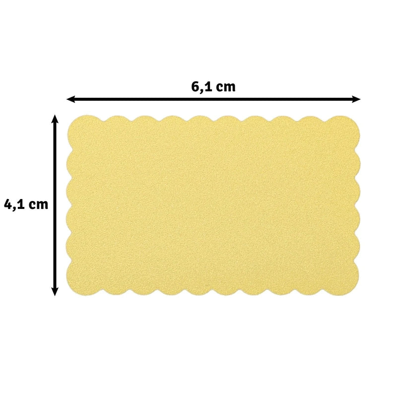 Vaessen Creative Figuurponsen Vaessen Creative - Figuurpons Rechthoek Schulp Super Jumbo 42x68 mm