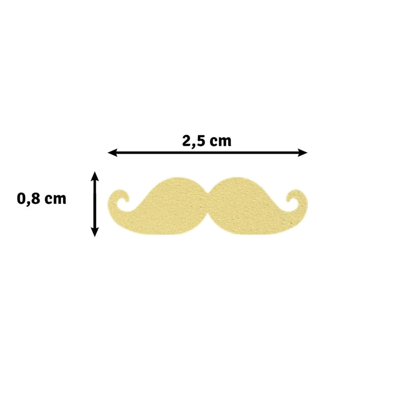 Vaessen Creative Figuurponsen Vaessen Creative - Figuurpons Snor Medium