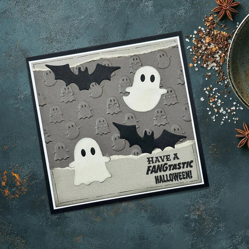 Vaessen Creative Snijmallen Vaessen Creative - Snijmal Spook & Vleermuis Vriendjes