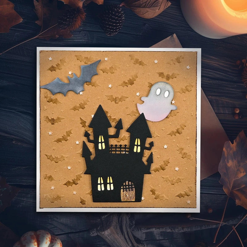 Vaessen Creative Snijmallen Vaessen Creative - Snijmal Spook & Vleermuis Vriendjes