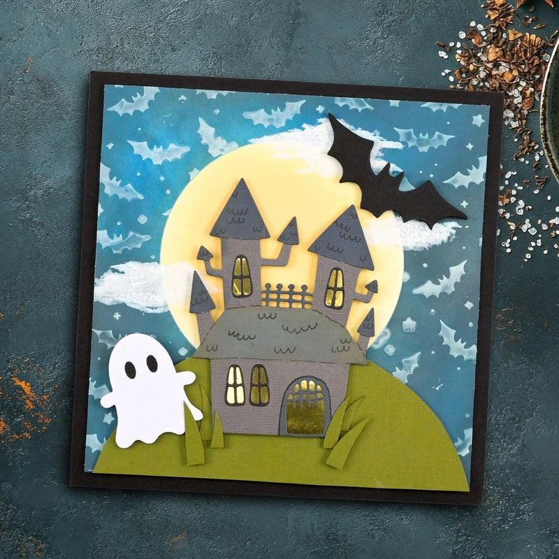 Vaessen Creative Snijmallen Vaessen Creative - Snijmal Spook & Vleermuis Vriendjes