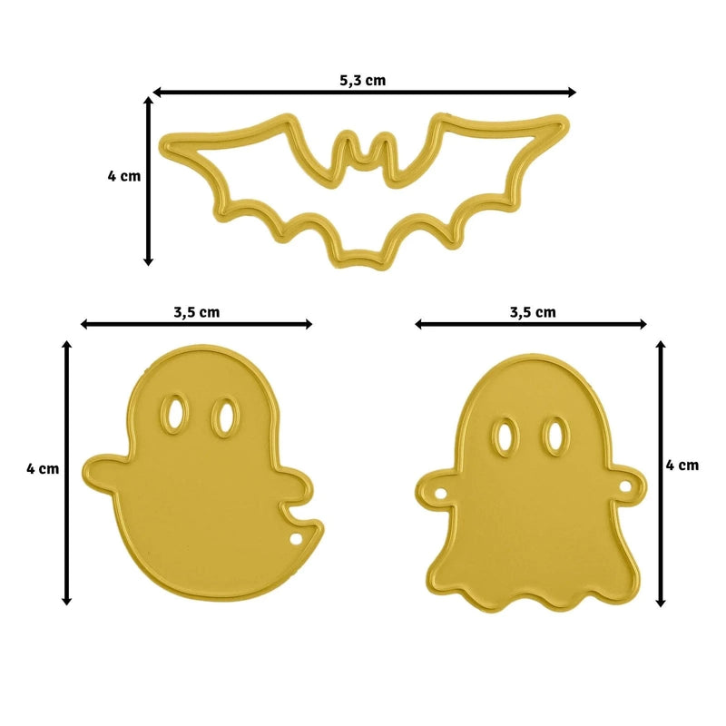 Vaessen Creative Snijmallen Vaessen Creative - Snijmal Spook & Vleermuis Vriendjes