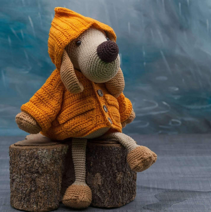 Christel Krukkert Garenpakketten Garenpakket: Christels knuffels Hector de hond