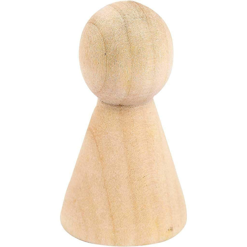 Creativ Company Houten pop/lijf (per 10 stuks) 4 cm