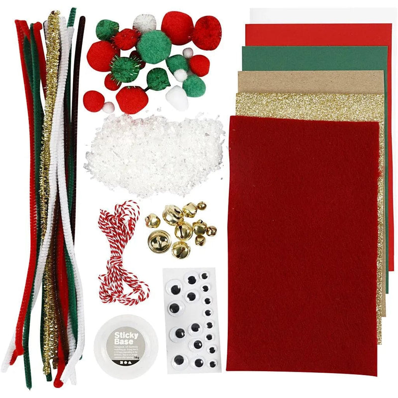 Creotime Creative Kit Basismaterialen Creative Mix - Christmas