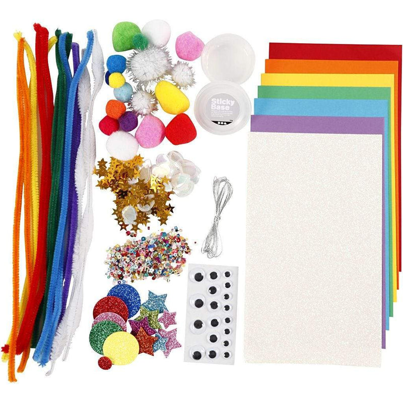 Creotime Creative Kit Basismaterialen Creative Mix - Rainbow