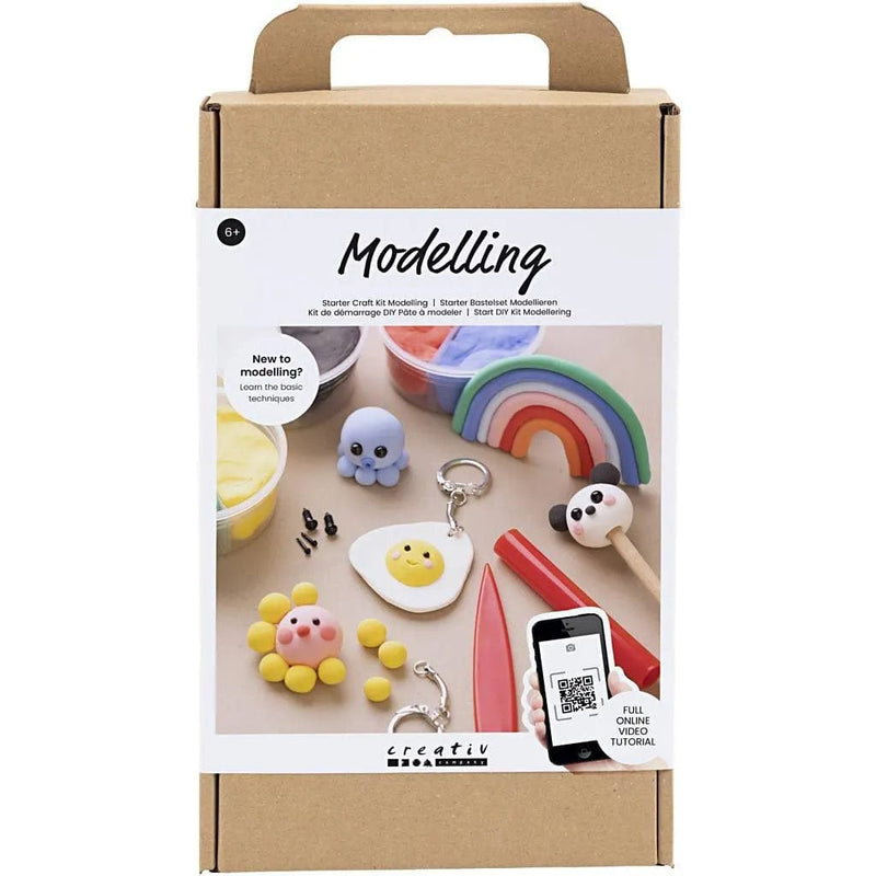 Creotime Creative Kit Startersset Boetseren Figuren