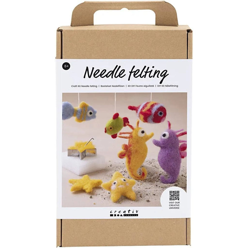 Creotime Creative Kit Startersset Naaldvilten Onderwater Dieren