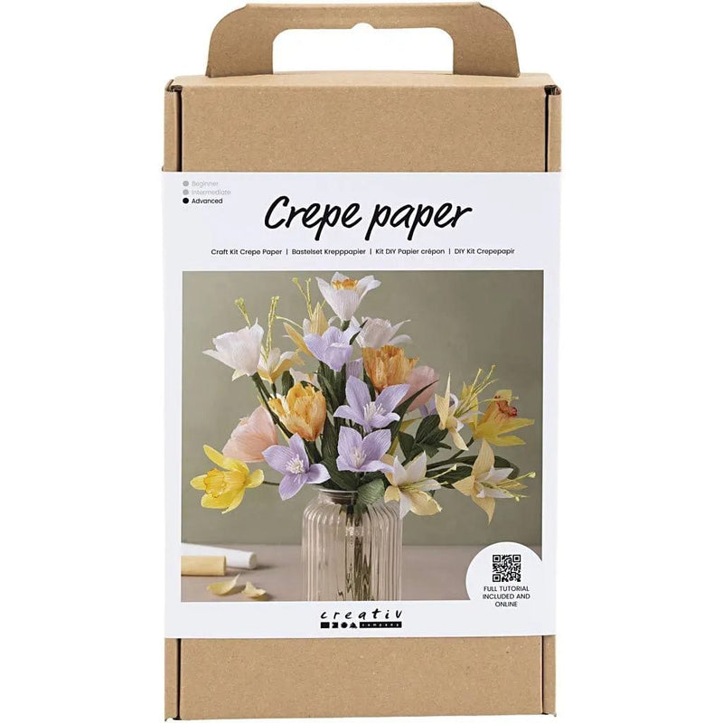 Creotime DIY-Pakketten DIY-pakket: Crepepapier Bloemen Lenteboeket