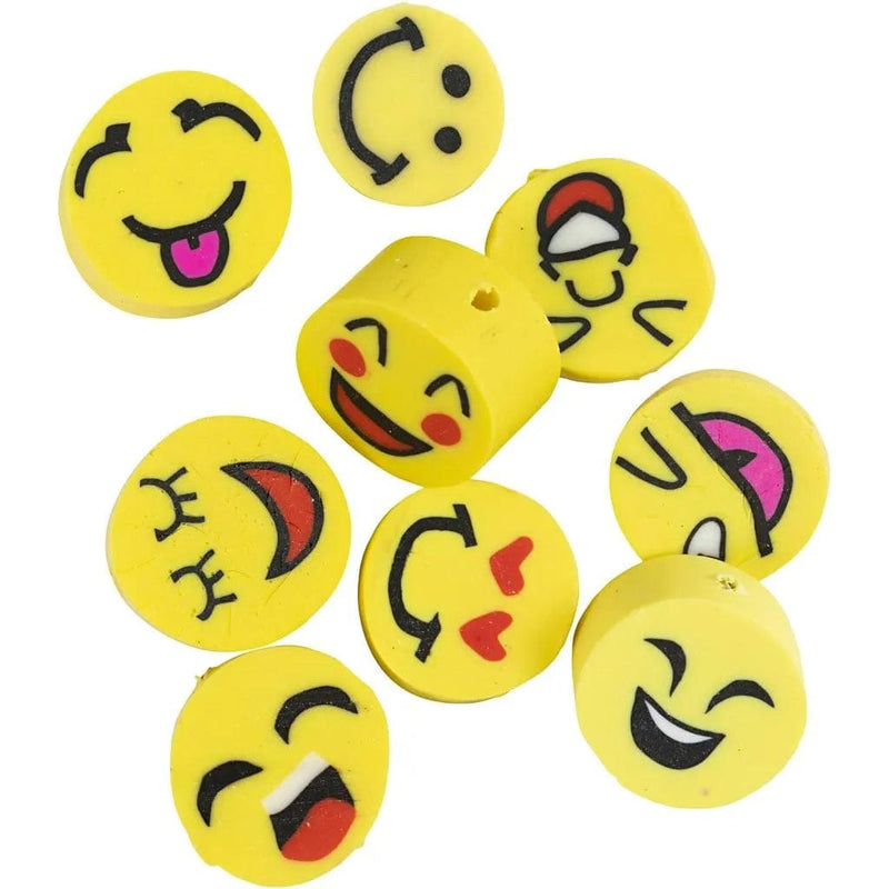 Creotime Kralen Kleikralen - Smiley (60 stuks)