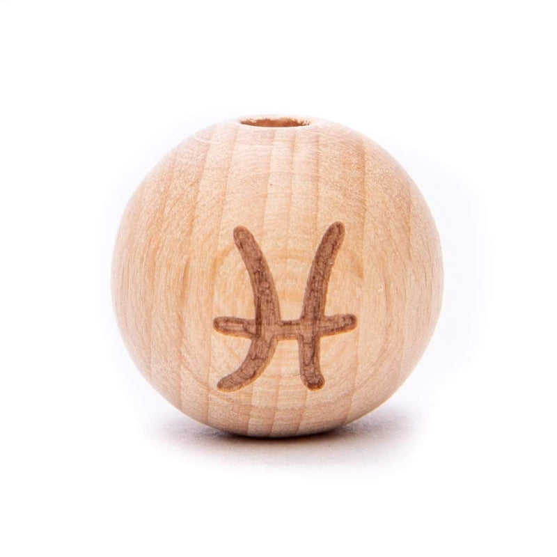 Cute Creative Kralen Kraal 20 mm Sterrenbeeld Vissen