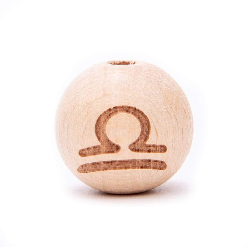 Cute Creative Kralen Kraal 20 mm Sterrenbeeld Weegschaal