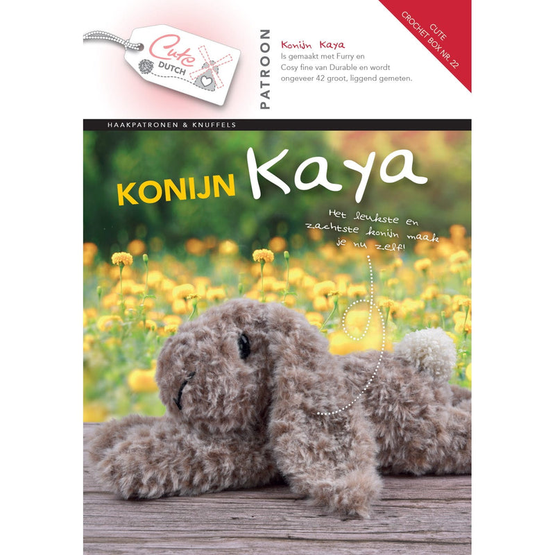 Cute Crochet Box Cute Crochet Box nr. 22 - Patroonboekje Konijn Kaya