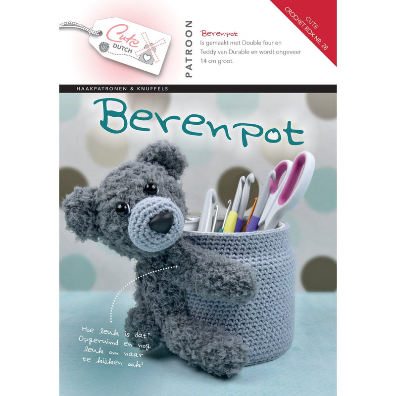 Cute Crochet Box Cute Crochet Box nr. 28 - Patroonboekje Berenpot