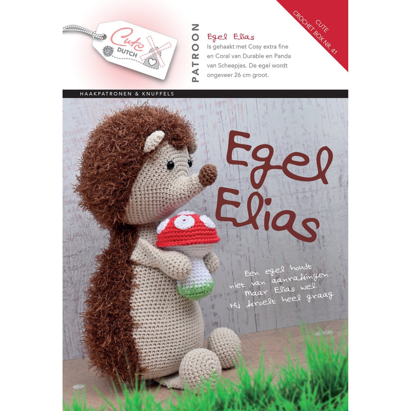 Cute Crochet Box Cute Crochet Box nr. 41 - Patroonboekje Egel Elias