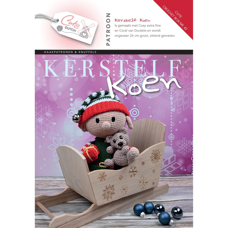 Cute Crochet Box Cute Crochet Box nr. 42 - Patroonboekje Kerstelf Koen