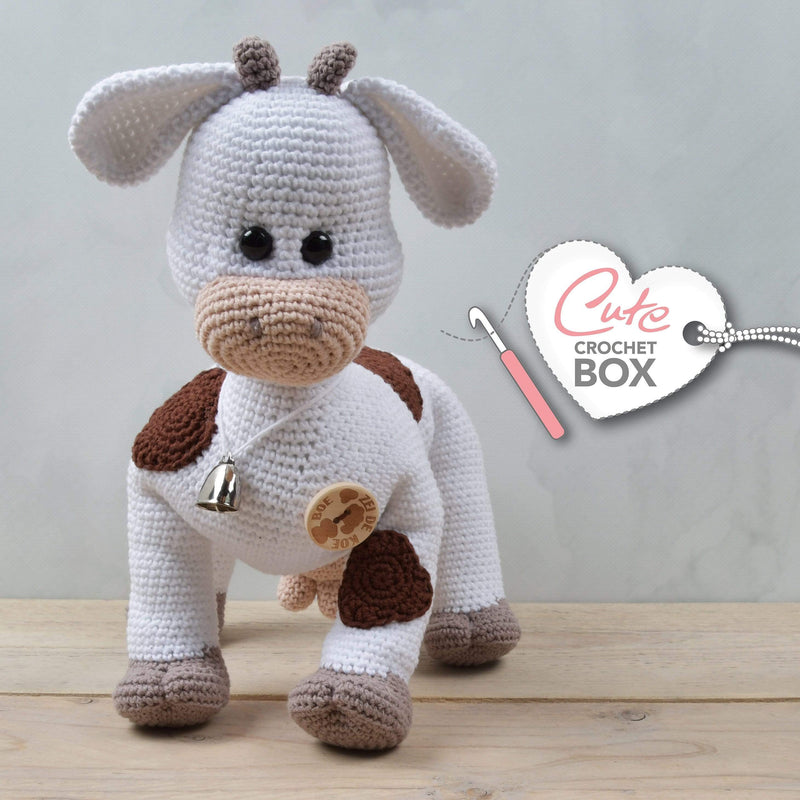 Cute Crochet Box Haakpakketten Cute Crochet Box nr. 12 - Koe Karin