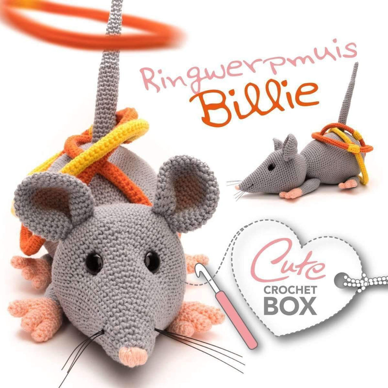 Cute Crochet Box Haakpakketten Cute Crochet Box nr. 3 - Ringwerpmuis Billie