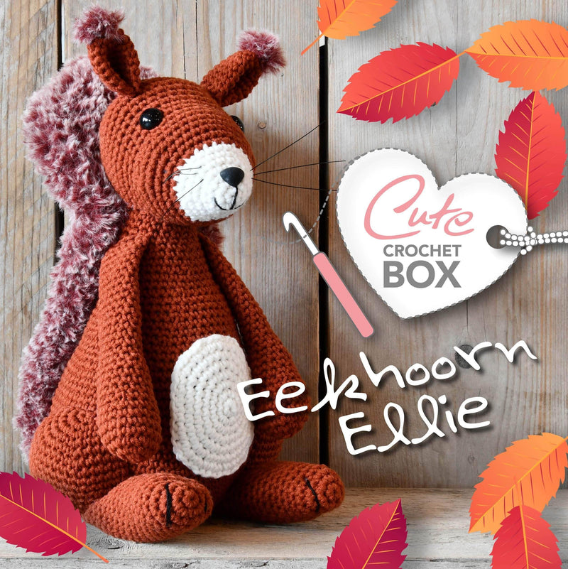 Cute Crochet Box Haakpakketten Cute Crochet Box nr. 4 - Eekhoorn Ellie