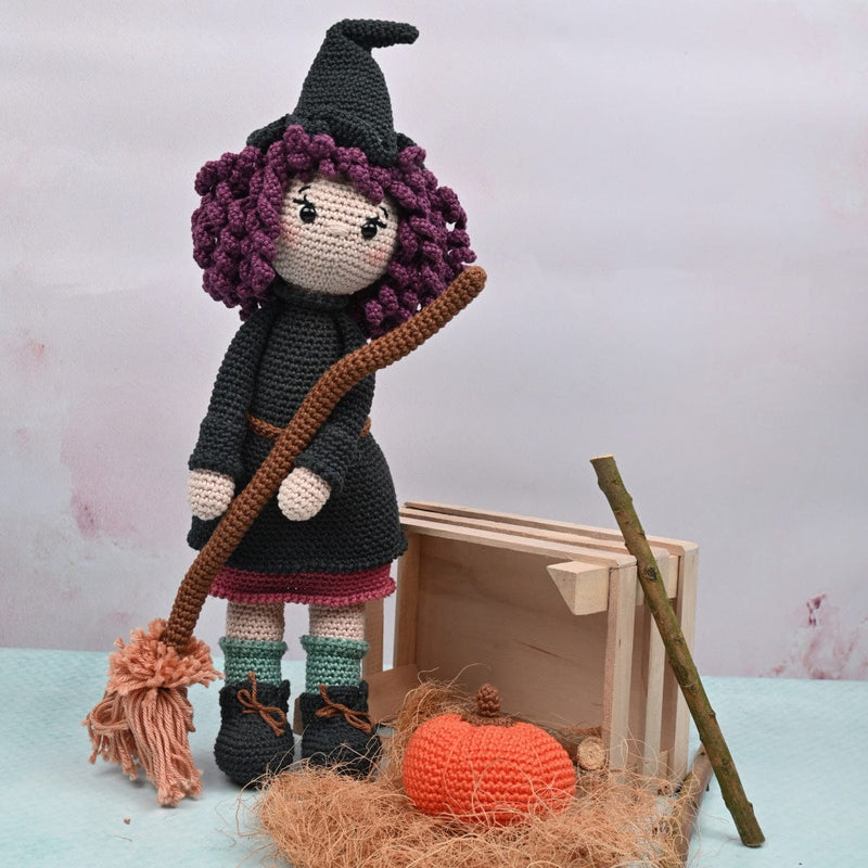 Cute Crochet Box Haakpakketten Cute Crochet Box nr. 40 - Lief Heksje Rosa