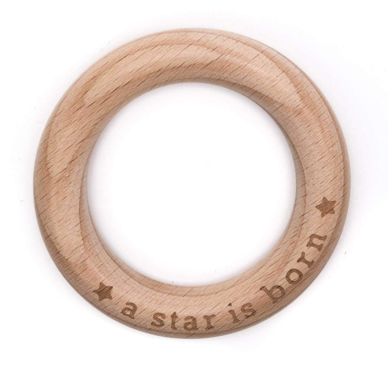 Houten bijtring - a star is born