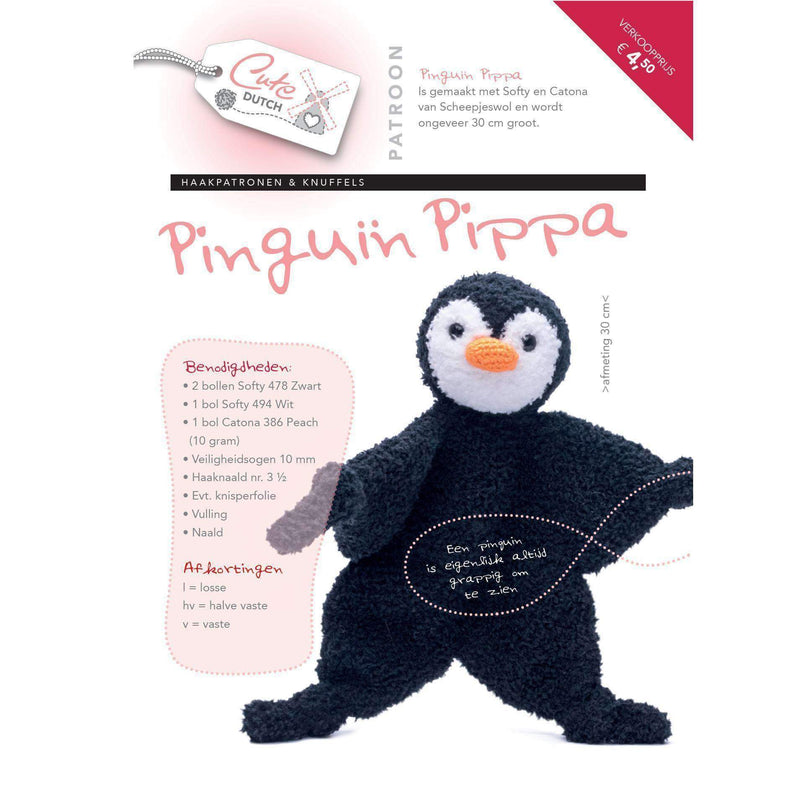 CuteDutch - Patroonboekje Pinguïn Pippa