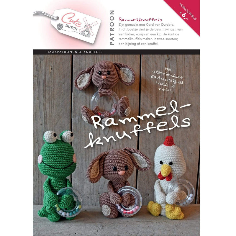 CuteDutch - Patroonboekje Rammelknuffels